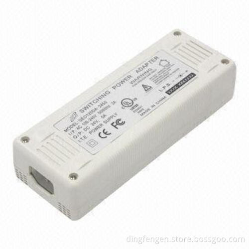 80 to 120W industrial power supply, meets full safety approvals and CEC regulation